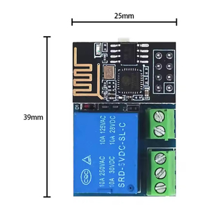 <strong>ESP8266</strong> ESP-01S ESP01 S 5V <strong>WiFi</strong> Relay <strong>Module</strong> ESP-01S ESP01S Things Smart Home <strong>Remote</strong> Control Switch Phone APP