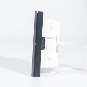 Interruptor de pared para hogar/oficina, sistema de automatización inteligente KNX, termostato de Control de temperatura inteligente, interruptor de botón gris - Product Image 5
