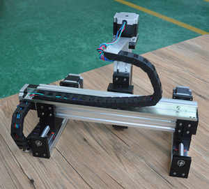 Multi-axis Ball Screw Linear Motion Gantry System XYZ Positioning Stage <strong>Cartesian</strong> <strong>Robot</strong> - Product Image 4