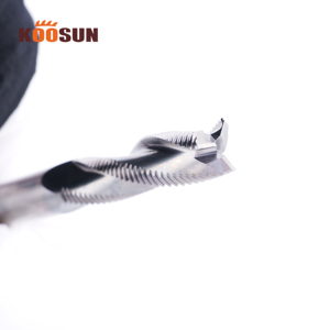 Koosun ดอกกัดคาร์ไบด์แข็งผิวหยาบ16mm ขอบคลื่นงานไม้ CNC ดอกกัดเราเตอร์หยาบ3ขลุ่ย - Product Image 1