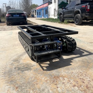 Customized Rubber Tracked Robot Platform <strong>Chassis</strong> Electric Remote Control Track <strong>Chassis</strong> - Product Image 3