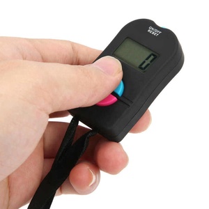 Mini contador manual eletrônico digital, contador manual para academia com voz profundidade durável e não facilmente danificado