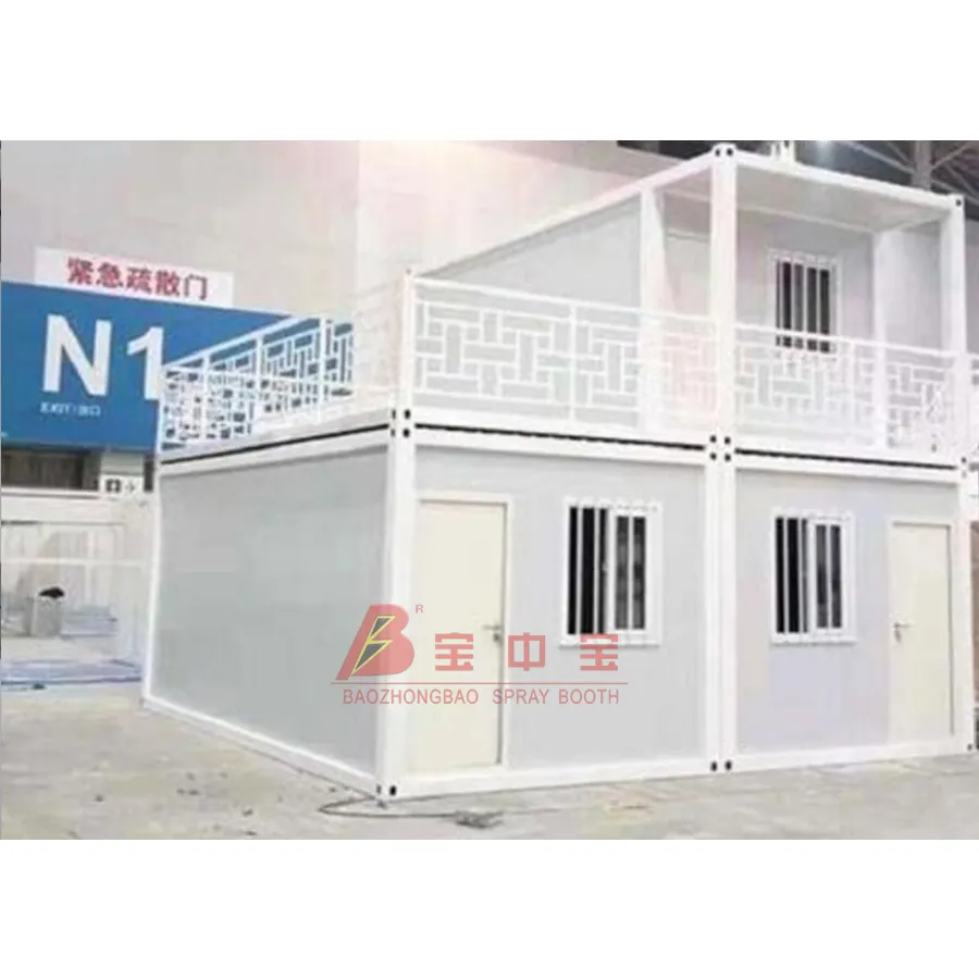 Flat Pack Container House Used for Hospital Isolation Room Accommodation Made in China