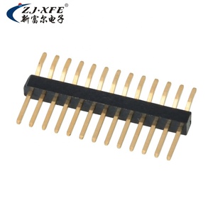 High Quality Xinfuer 1.0 mm 1.27 mm 2.0 mm 2.54 mm Pitch Pin <strong>Header</strong> Single Row Straight DIP Type Male Pin <strong>Header</strong> - Product Image 3