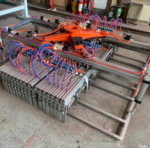 Máquina robótica automática de colocación de ladrillos de cemento de arcilla, sistema de apilamiento de azulejos de bloque de nueva condición, abrazadera de pinza PLC para construcción - Product Image 1