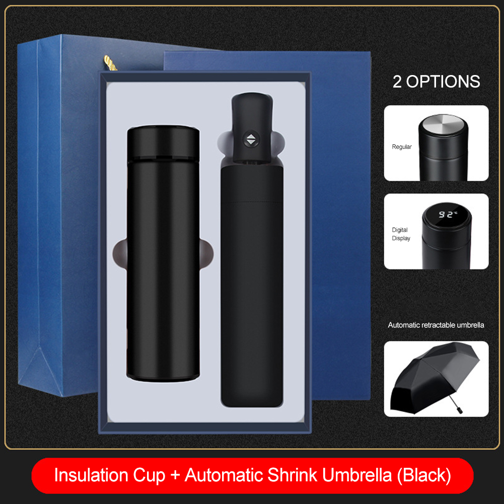 Noir-Parapluie/thermos tasses