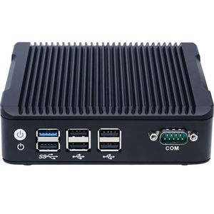 8Gb Ram 128GB SSD Nano Mini Pc 2 * LAN 1 * VGA 1xHDMI 2 * Mini PCIE J1900 CPU Dual Core 2,0 GHz Computadora en la nube