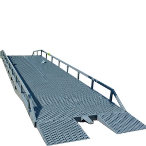 Puente de embarque móvil Plataforma de descarga de contenedores hidráulicos manuales Plataforma elevadora de carga y descarga