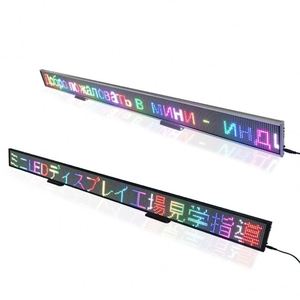 Prezzo di fabbrica LED moving Message sign board window led scrolling signs controllo wireless LED banner ticker - Product Image 4