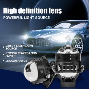 Bán Hàng Trực Tiếp 3.0 Inch Laser <span class=keywords><strong>Bi</strong></span>-LED Đèn Pha Xe Hơi 6000K Hi/Chùm Thấp 9005 H4 Xe LED Biled Chiếu 3 Inch LED Ống Kính Máy Chiếu - Product Image 3