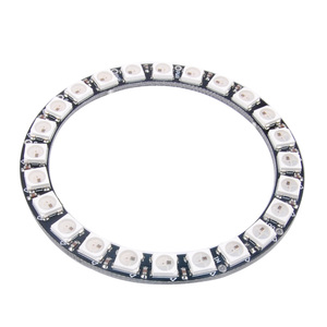DIYmall 24 bit RGB LED Ring 24 X WS2812B 5050 lampada con driver integrati indirizzabile per Arduino Raspberry Pi - Product Image 1