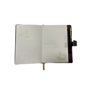 Cuaderno personalizado de cuero con tapa dura, cuaderno de notas con bloqueo de código de contraseña, nuevo diseño - Product Image 4