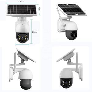 4 Мп низкая мощность Icsee PIR Беспроводная 360 уличная Солнечная Ip Wifi камера безопасности система Cctv сетевая камера - Product Image 6