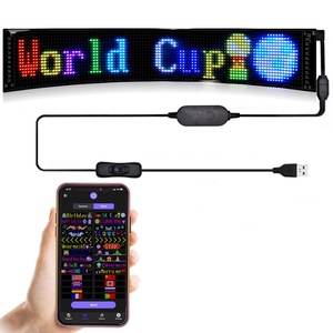 Программируемый USB светодиодный гибкий экран 5 В управление приложением, реклама - Product Image 1
