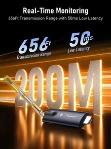 Divisor inalámbrico compatible con HDMI Ultra HD 4K, distribuidor de vídeo 1 en 4 salidas para cine en casa y proyección de Iglesia