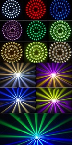Controllo Dmx 380 w Cabeza Movil Sharp Super Beam 20r testa mobile 380 Watt luce fascio con anello di illuminazione del palco - Product Image 5