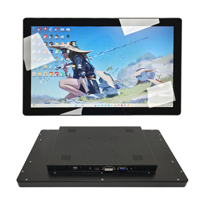 Personalización 18,5 Monitor táctil HDMI Puertos Ethernet duales Redundancia de red Transferencia de datos confiable Comunicación sin interrupciones Monitor industrial - Product Image 5