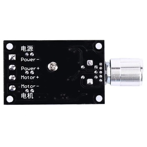 DC 6V 12V 24V 28VDC 3A 80W <strong>PWM</strong> Motor <strong>Speed</strong> <strong>Controller</strong> Regulator Adjustable 3A Motor <strong>Speed</strong> <strong>Controller</strong> Mute Large Torque Motor - Product Image 4