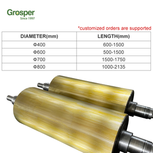 Dövme çelik dökme demir İki rulo değirmen soğuk Mill hane iş ruloları mısır Flaker makinesi için geri rulo - Product Image 5