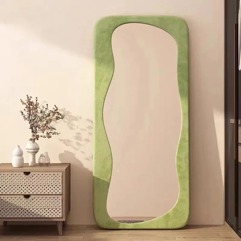 สีครีม + style6กระจกผ้าสักหลาด