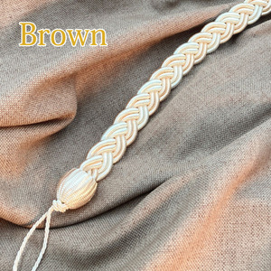 Dekorasi Panjang tugas berat sistem tirai pipa dengan rumbai naungan langit-langit rel geser batang dinding termasuk Tieback aksesori untuk tirai - Product Image 6