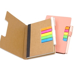 Wholesale A4 A5 A6 Journal PU Cover <strong>Notebooks</strong> Customizable for School with 5 Colors Sticky PET Flags and Ball Pen - Product Image 2