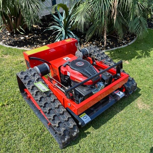 芝刈り幅550mm安い芝刈りロボットクローラー車輪付きリモートコントロール芝刈り機CE EPA証明書付きロボットリモコン - Product Image 1