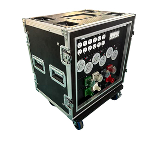 12 Way 4 Wire 160A Camlock Distribuidores de energía de entrada Caja de distribución eléctrica trifásica para equipos de energía - Product Image 2