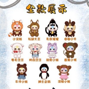 Cute <strong>3</strong>-Generation Frozen Model <strong>Toy</strong> New Baby Three 400% V3 Trend Blind Box Gift Made of Plastic - Product Image 1