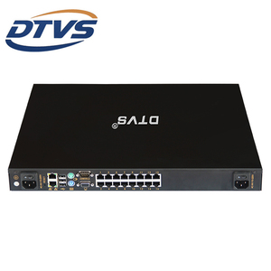 DTVS 16通道KVM开关数字信号1U机架安装，带远程OSD控制RJ45接口库存 - Product Image 4
