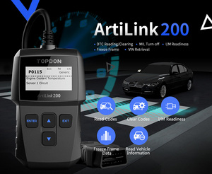 TOPDON AL200 Free Update Read Clear DTC I/M Readiness Vehicle Automotive Code Reader Obd2 Car Diagnostic Scanner - Product Image 2