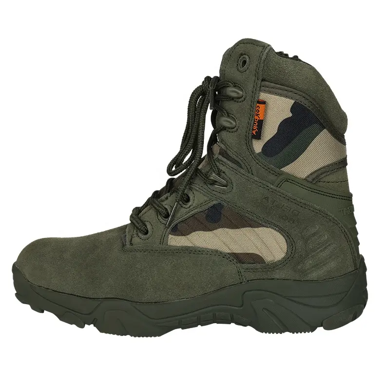 Lightweight Hiking Shoes Men Camouflage High Top Tactical Hunting Boots For Outdoor