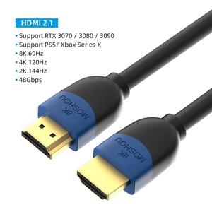 Mops4 PS5 RTX 2.1 HDMI kablosu için HDMI 3080 kablo 8K 60Hz 4K 120Hz 48Gbps HD tel 8K <span class=keywords><strong>Xbox</strong></span> serisi için X RTX3070 RTX4090 PS4 için