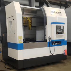 משלוח חינם עמודה יחיד <span class=keywords><strong>cnc</strong></span> מחרטה torno מתכת עיבוד semens מערכת ck65c מחרטה <span class=keywords><strong>cnc</strong></span> אנכית