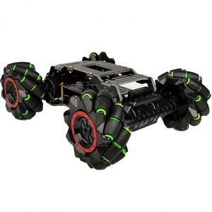 97mm Mecanum Rad Roboter Auto Kit 4WD Fiberglas Mecanum Rad Chassis für Arduino Raspberry Pi STM32 Robotics Kits
