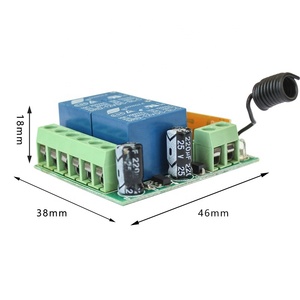 Codice di apprendimento universale 12V 433Mhz controllo accessi match telecomando con trasmettitore e ricevitore rf a 2 canali 433mhz - Product Image 3