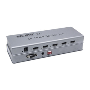 1x4 Port <strong>Splitter</strong> 4K 60Hz HDR Compact USB Powered Auto Scaling HDMI <strong>Splitter</strong> -2.0a HDCP 2.2, 18Gbps EDID - Product Image 4