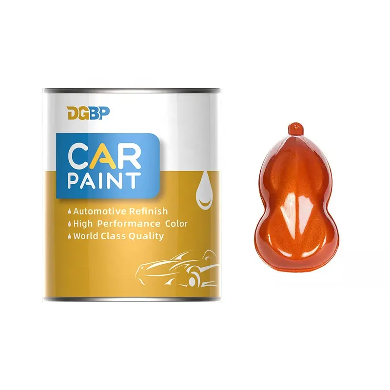 High Quality 2K Acrylic Topcoat Pearl Car Paint Refinish Car Paint with Good Price Auto Paint Supplies Pintura Automotriz