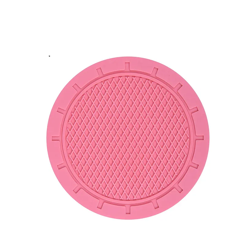 Roze Auto Accessoires Van 4 Pack Pvc Auto Bekerhouder Insert Coaster Roze Auto Accessoires