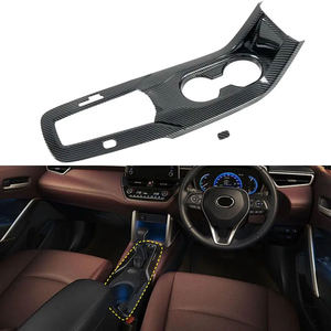 For <strong>Toyota</strong> Corolla Cross 2020 2021 Central Control Panel Cover Gear Shift <strong>Cup</strong> Holder Trim Decor Frame Accessories - Product Image 3