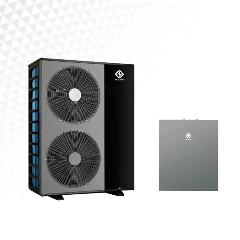 Nulite di Fonte di Aria a Pompa di Calore Riscaldatore di Acqua 20KW Mini Split DC inverter Pompa di Calore