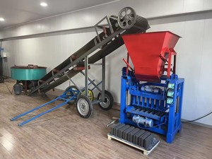 Mobile Mini Automatic Concrete Cement Ziegel-und Block herstellungs maschine Automatische Ziegel herstellungs maschine - Product Image 3