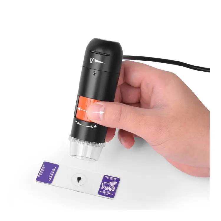 Microscope numérique polariseur d'origine, Microscope numérique HD 5MP Portable USB, Microscope WiFi