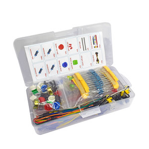 Uygun UNO için R3 bileşen paketi yeni başlayanlar başlangıç kiti Arduino ile uyumlu, 830 delikli breadboard