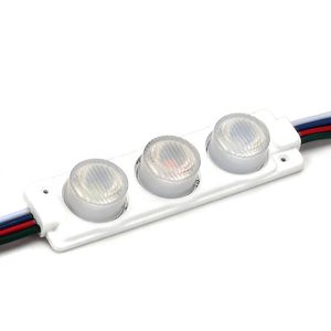 <strong>3W</strong> RGB <strong>LED</strong> Module Injection Lens 3 <strong>Led</strong> 12V Sidelight Super Bright Advertising Sign <strong>LED</strong> Light