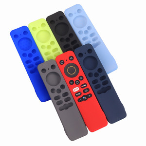<strong>Remote</strong> Control Protective Cover Sheet for Realme 4K Smart TV Stick <strong>Soft</strong> Silicone Shockproof <strong>Remotes</strong> Protective Case - Product Image 2