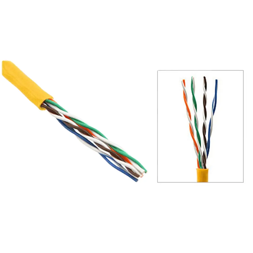 Venta al por mayor OEM Cat6 Cable 305m Lan Cable cobre puro 1000ft UTP FTP SFTP cat6a CAT5 cat 6 cable de red