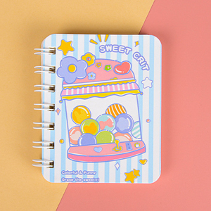 <strong>Custom</strong> Flowers Cover <strong>Design</strong> Inner Pages Double Side <strong>Printing</strong> Spiral <strong>Notebook</strong> - Product Image 3