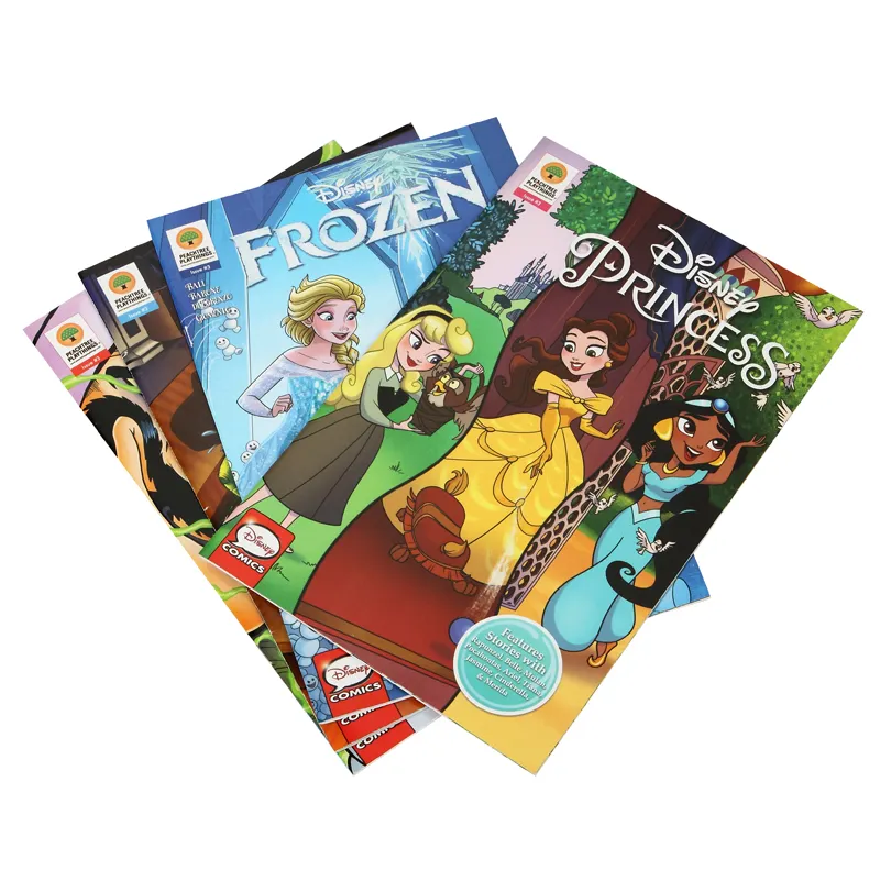 Fabriek Direct Verhalenboek Kinderen Softcover Boek Afdrukken Stripboek Afdrukken