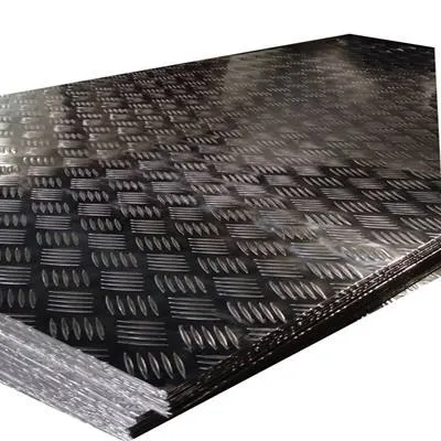 Fabrieksprijs 1100 Reflecterend Oppervlak Aluminium Checker Plaat 5 Staven Reliëfpatroon